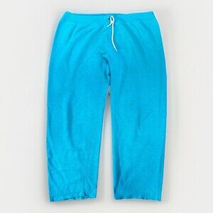 Vintage 70s Sportswear Sweatpants Teal Large True Vintage